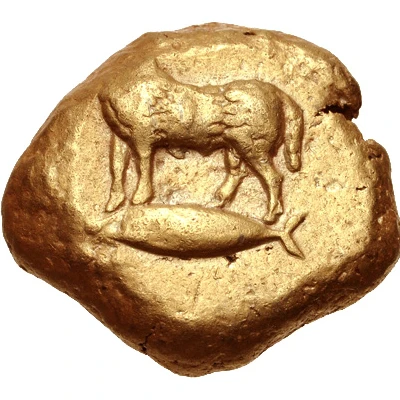 Stater 550 BC - 450 BC front