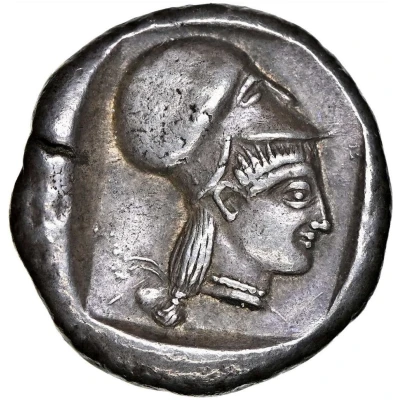 Stater 480 BC - 400 BC back