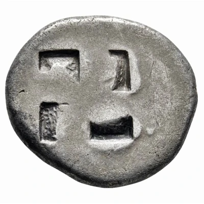 Stater 500 BC - 463 BC back