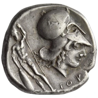 Stater 404 BC - 360 BC back