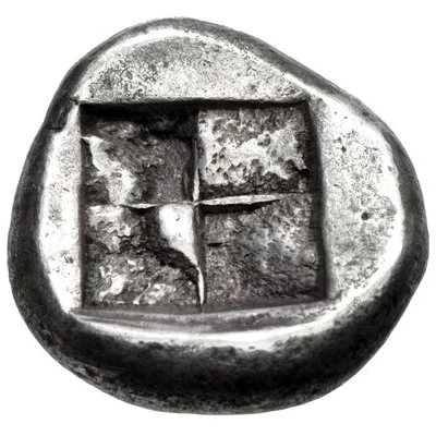 Stater 520 BC - 470 BC back