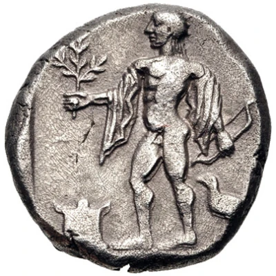 Stater 400 BC - 380 BC back