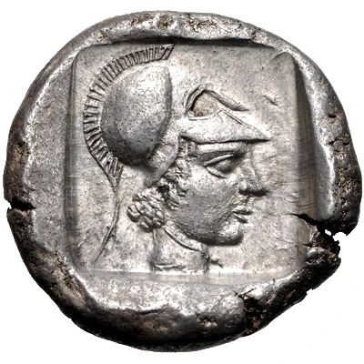 Stater 460 BC - 430 BC back