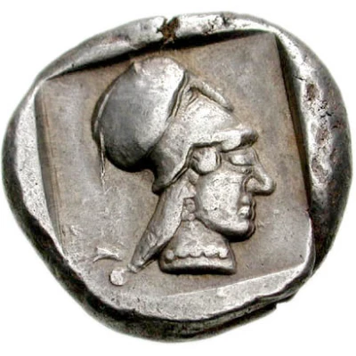 Stater 460 BC - 430 BC back