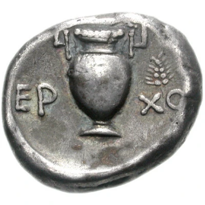 Stater 385 BC - 375 BC back