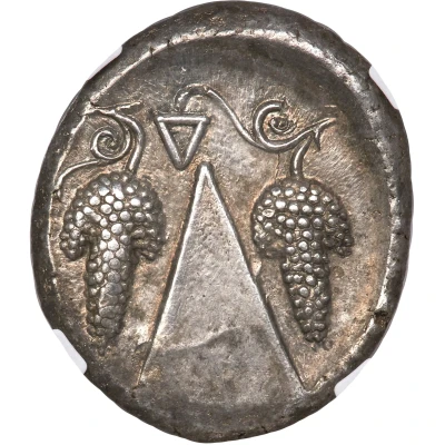 Stater 430 BC - 410 BC back