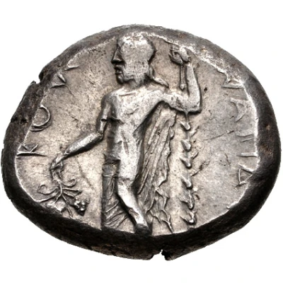 Stater 385 BC - 375 BC back