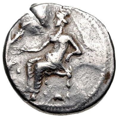 Stater 385 BC - 375 BC front