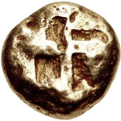 Stater 600 BC - 550 BC back