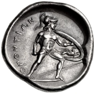 Stater 350 BC - 340 BC back