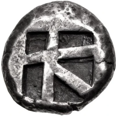 Stater 480 BC - 457 BC back