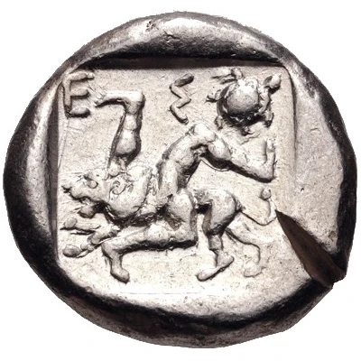 Stater 465 BC - 430 BC back