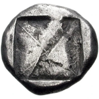 Stater 525 BC - 480 BC back