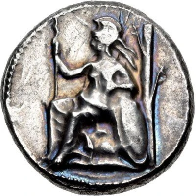 Stater 385 BC - 375 BC front