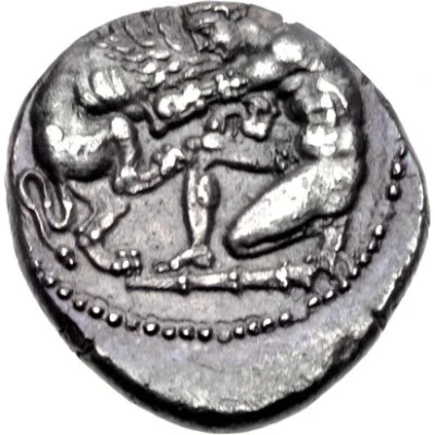 Stater 385 BC - 375 BC back