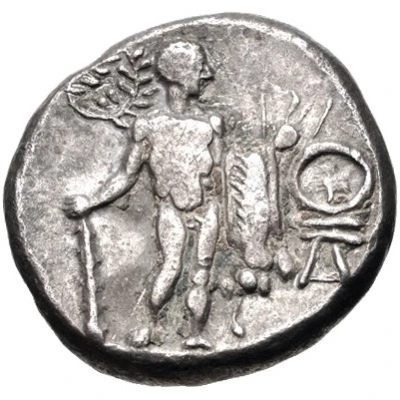 Stater 390 BC - 385 BC back