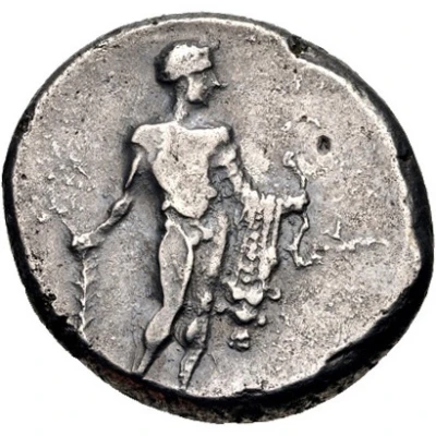 Stater 390 BC - 385 BC back