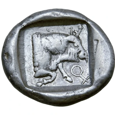 Stater 455 BC - 400 BC back