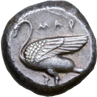 Stater 440 BC - 400 BC back