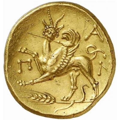 Stater 320 BC - 303 BC back