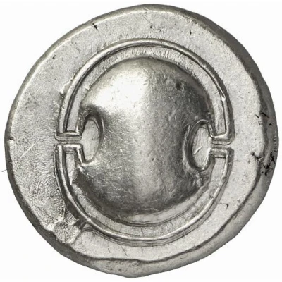 Stater 395 BC - 387 BC front