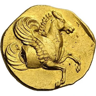 Stater 394 BC - 350 BC back