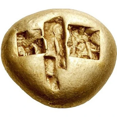 Stater 600 BC - 550 BC back