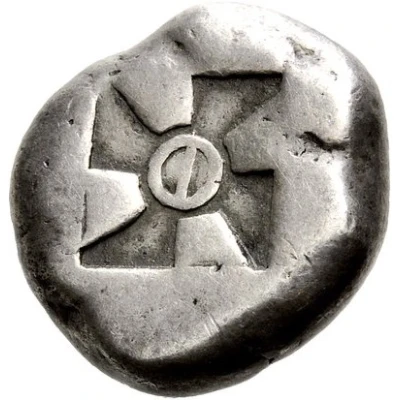 Stater 480 BC - 460 BC back