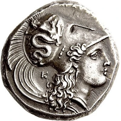 Stater 340 BC - 330 BC front