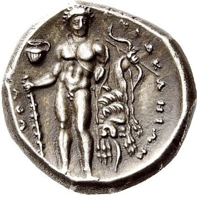 Stater 340 BC - 330 BC back