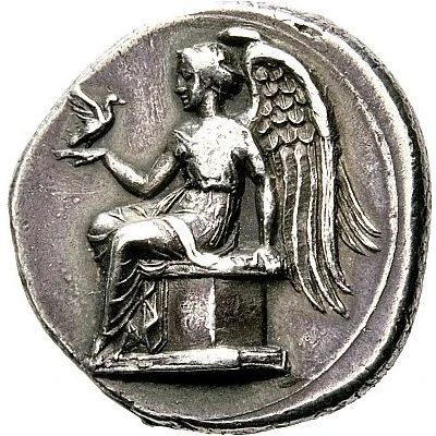 Stater 400 BC - 356 BC back