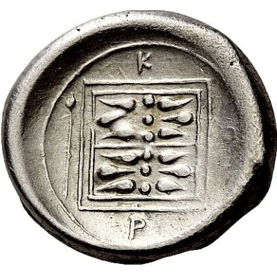 Stater 400 BC - 300 BC back