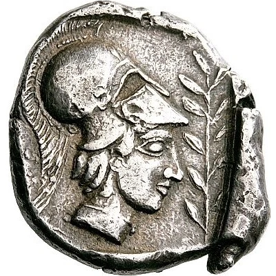 Stater 430 BC - 400 BC back