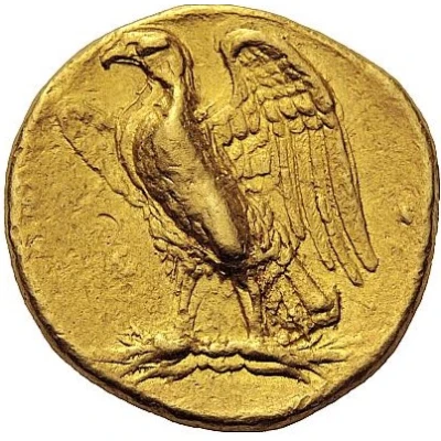 Stater 276 BC - 272 BC back