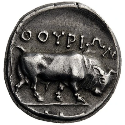 Stater 443 BC - 400 BC back