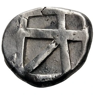 Stater 480 BC - 457 BC back