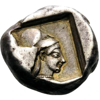 Stater 500 BC - 450 BC back