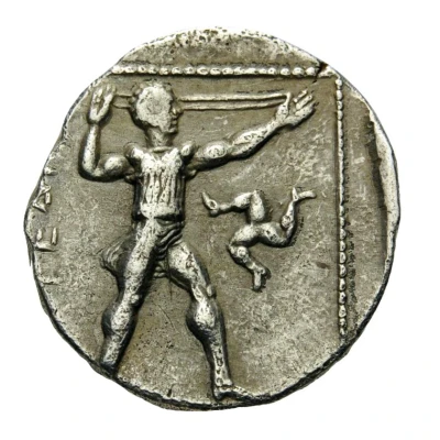 Stater 400 BC - 300 BC back