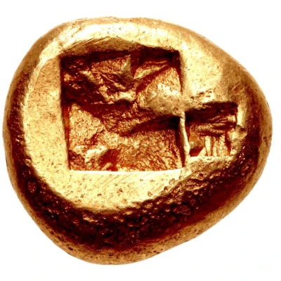 Stater 600 BC - 550 BC back