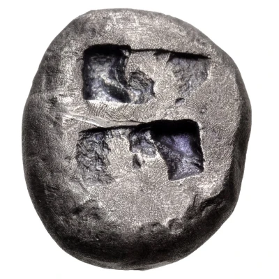 Stater 520 BC - 490 BC back