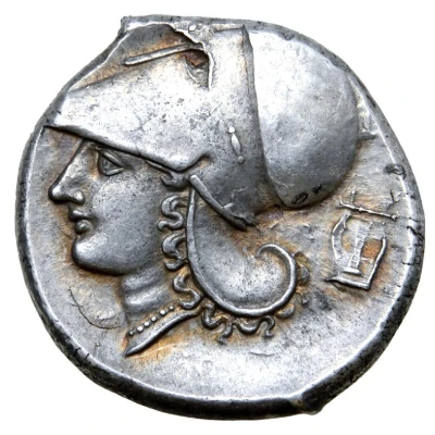 Tetradrachm 344 BC - 337 BC back