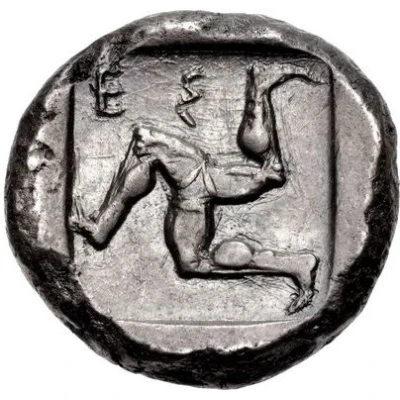 Stater 465 BC - 430 BC back