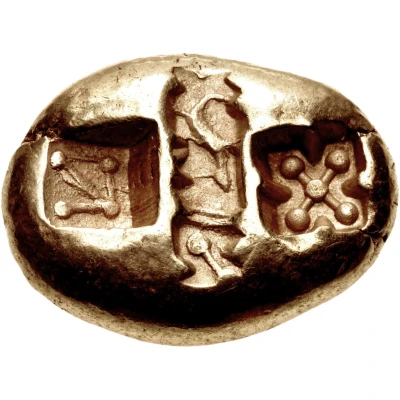 Stater 600 BC - 546 BC back