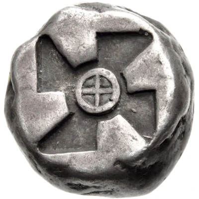 Stater 480 BC - 460 BC back