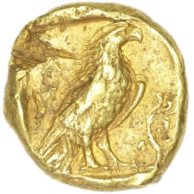 Stater 411 BC - 387 BC back