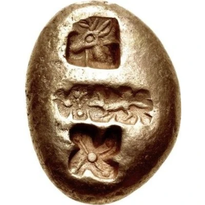 Stater 600 BC - 550 BC back