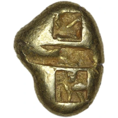 Stater 600 BC - 550 BC back