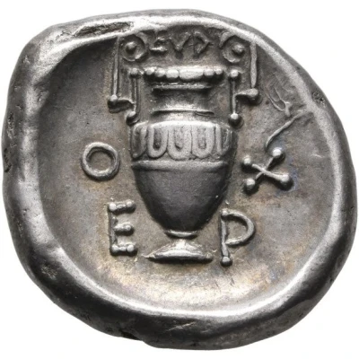 Stater 385 BC - 375 BC back