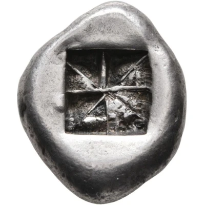 Stater 550 BC - 525 BC back