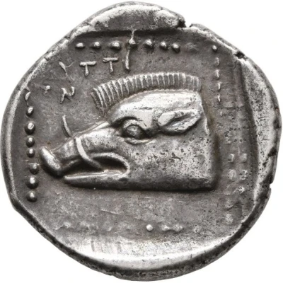 Stater 320 BC - 270 BC back